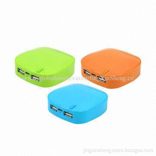 Fashionable Power Bank, 500mAh 5V 2.1A USB Output